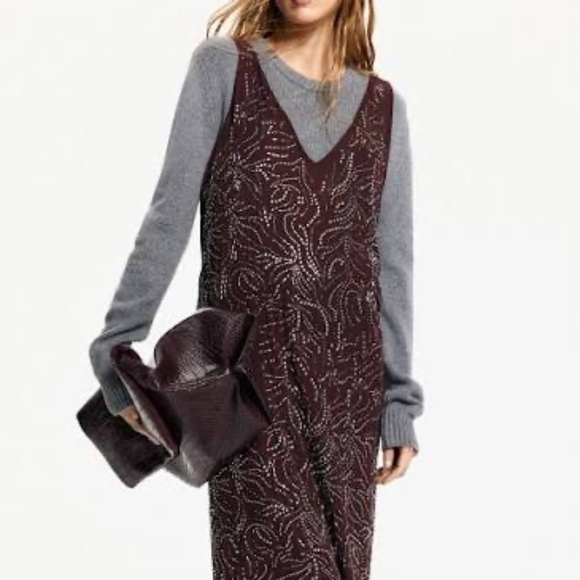 RHINESTONE-EMBELLISHED DRESS - Picture 1 of 5